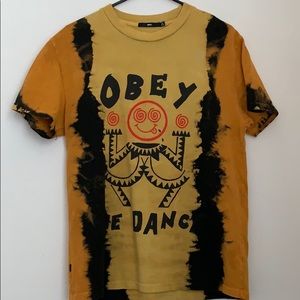 OBEY tie dye T-shirt